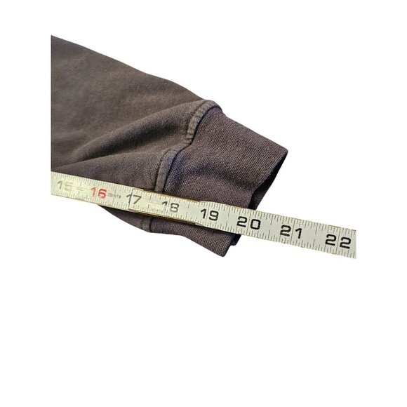 Chor hoodie jacket large gray charcoal zipper - Picture 4 of 7